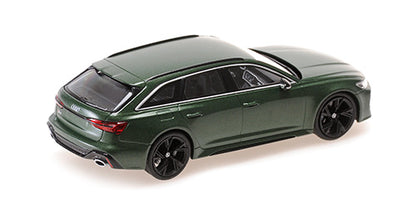 [ Back-order ] MINICHAMPS 410018017 1:43 Audi RS 6 Avant 2019 Matte Green model car