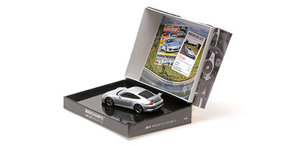 [ Back-order ] MINICHAMPS 410062025 1:43 Porsche 911 (991) GT3 2012 Silver Sports O model car