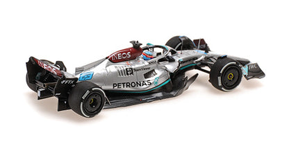 [ Back-order ] MINICHAMPS 417221263 1:43 M-AMG Petronas W13 Russell French GP 2022 3rd place model car