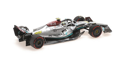 [ Back-order ] MINICHAMPS 417221344 1:43 M-AMG Petronas W13 Hamilton 2022 Hungary GP2 model car