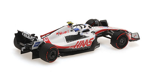 417222147 MINICHAMPS 1:43 HAAS F1 TEAM VF-22 Mick Schumacher Brazilian GP 2022