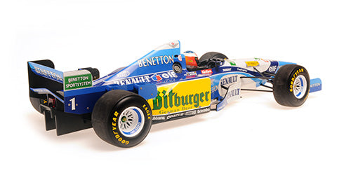 [ Back-order ] MINICHAMPS 517952101 1:12 Benetton B195M M.Schumacher European GP 1995 win model car