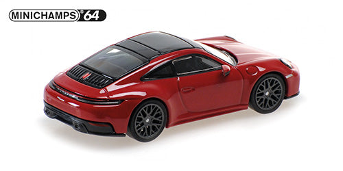 [ Back-order ] MINICHAMPS 640064025 1:64 Porsche 911 Carrera 2025 Carmine Red model car