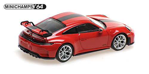 [ Back-order ] MINICHAMPS 640064220 1:64 Porsche 911 GT3 2025 Red WP model car