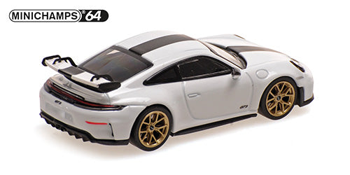 [ Back-order ] MINICHAMPS 640064221 1:64 Porsche 911 GT3 2025 White/WP model car