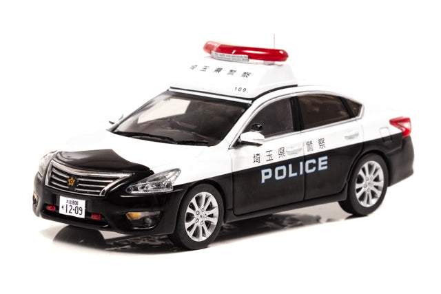 [ Back-order ] RAI'S H7431803 1:43 Nissan Teana (L33) 2018 Saitama Prefectural Police Regional Automobile Police Force Vehicle (109)