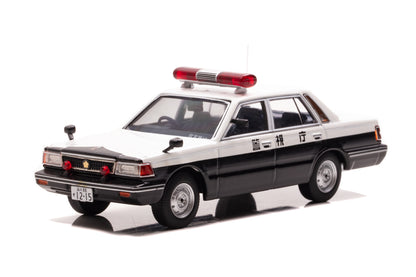 [ Back-order ] RAI'S H7438501 1:43 Nissan Cedric (YPY30 modified) 1985 MPD Mobile Traffic Unit Vehicle