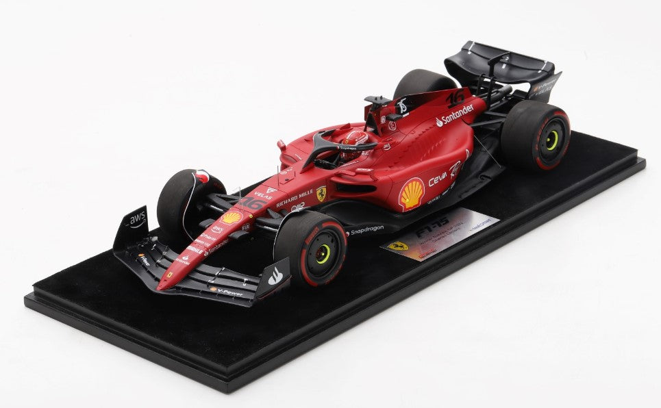 LS18F1041 LookSmart 1:18 Ferrari F1-75 #16 Winner Bahrain GP 2022 C.Leclerc