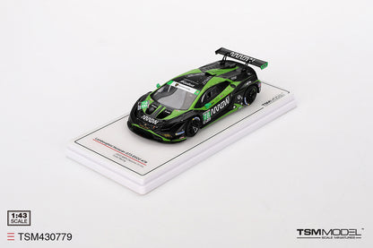 [ Back-order ] TSM TSM430779 1:43 Lamborghini Huracan GT3 EVO2 IMSA Daytona 2023 #78 Forte Racing model car