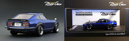 IG0246 ignition model 1:43 Boost Gear Nissan Fairlady Z S30 Bule model car *