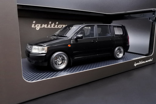 [Back-order] ignition model IG1649 1:18 Toyota Probox GL (NCP51V) Black Metallic