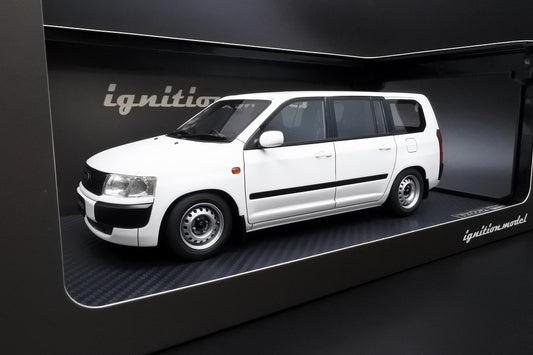 [Back-order] ignition model IG1642 1:18 Toyota Probox GL (NCP51V) White