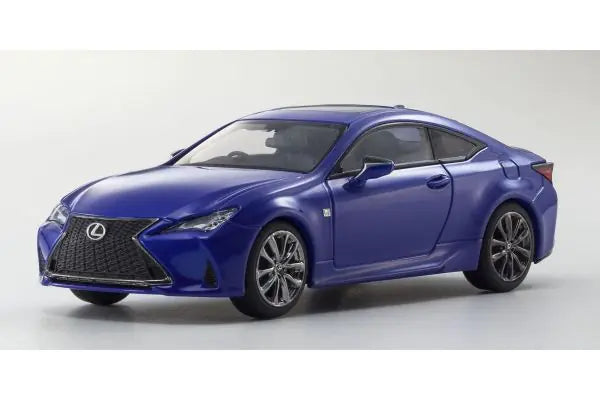 [ Back-order ] KYOSHO KS03697BL 1:43 Lexus RC350 "F SPORT" Heat Blue model car