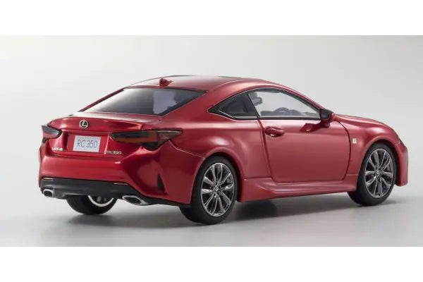 [ Back-order ] KYOSHO KS03697RR 1:43 Lexus RC350 "F SPORT" Radiant Red model car