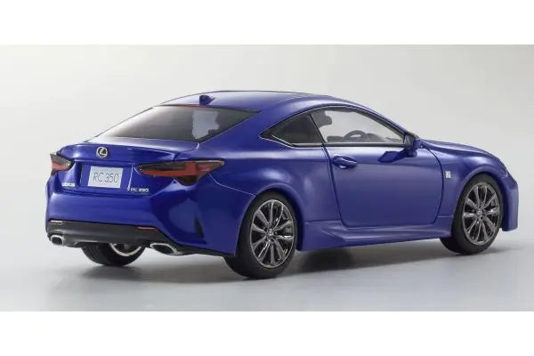 [ Back-order ] KYOSHO KS03697BL 1:43 Lexus RC350 "F SPORT" Heat Blue model car