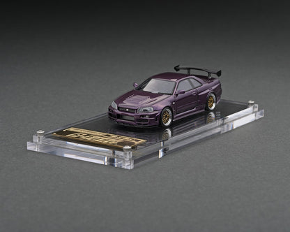 [Back-order] ignition model IG2720 1:64 Nismo R34 GT-R R-tune Purple