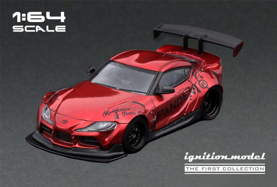 [ Back-order ] ignition model IG2835 1:64 PANDEM Supra (A90) Red Metallic