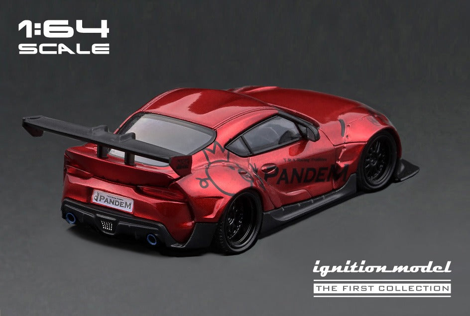 [ Back-order ] ignition model IG2835 1:64 PANDEM Supra (A90) Red Metallic