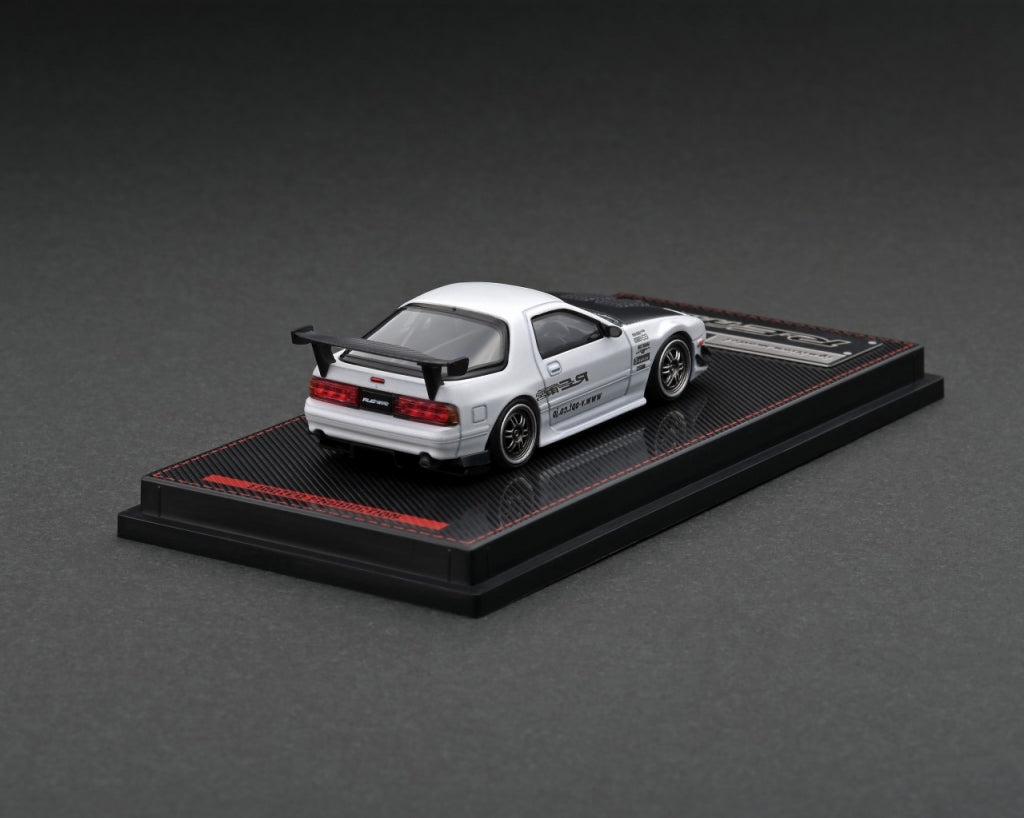 [ Back-order] ignition model IG2493 1:64 Mazda RX-7 (FC3S) RE Amemiya Matte Pearl White