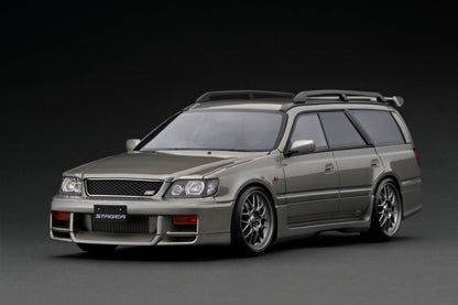 [Back-order] ignition model IG2888 1:18 Nissan STAGEA 260RS (WGNC34) Silver