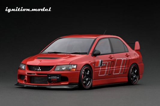 [ Back-order ] ignition model IG2374 1:18 Mitsubishi Lancer Evolution IX MR (CT9A) Red