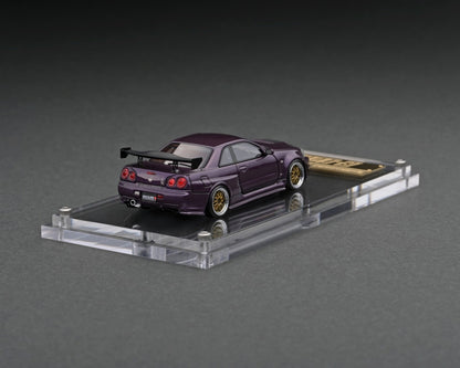 [Back-order] ignition model IG2720 1:64 Nismo R34 GT-R R-tune Purple