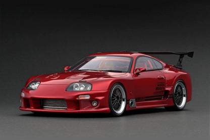 [Back-order] ignition model IG2487 1:18 TOP SECRET GT300 Supra (JZA80) Red Metallic