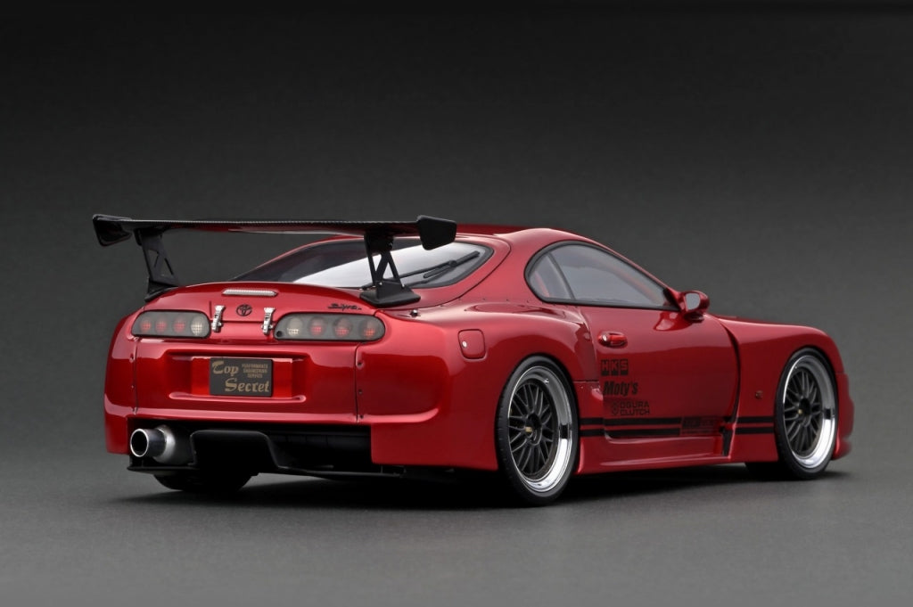 [Back-order] ignition model IG2487 1:18 TOP SECRET GT300 Supra (JZA80) Red Metallic