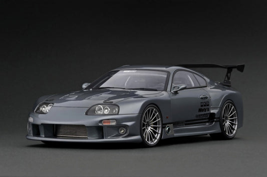 [Back-order] ignition model IG2489 1:18 TOP SECRET GT300 Supra (JZA80) Gun Metallic