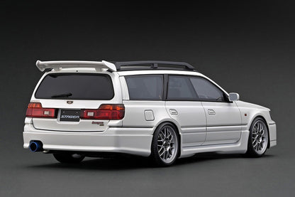 [Back-order] ignition model IG2885 1:18 Nissan STAGEA 260RS (WGNC34) Pearl White