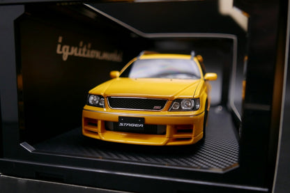 [Back-order] ignition model IG2887 1:18 Nissan STAGEA 260RS (WGNC34) Yellow