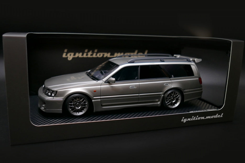 [Back-order] ignition model IG2888 1:18 Nissan STAGEA 260RS (WGNC34) Silver