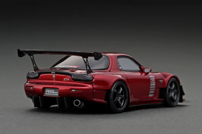 [Back-order] ignition model IG3019 1:43 FEED Afflux GT3 (FD3S) Red Metallic