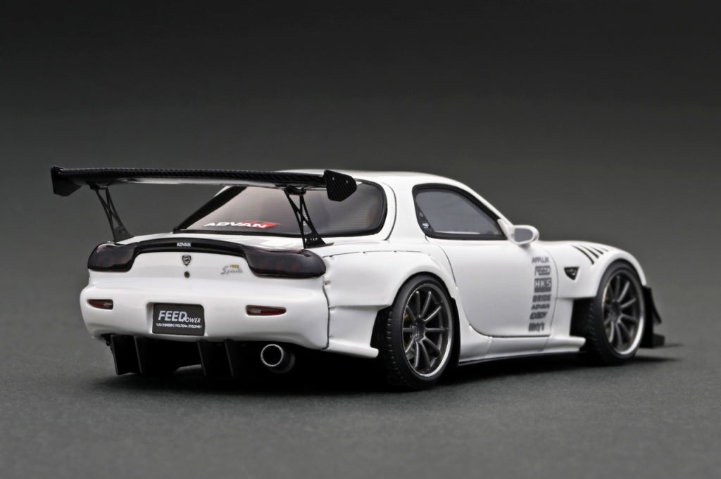 [Back-order] ignition model IG3024 1:43 FEED Afflux GT3 (FD3S) White