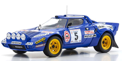 [ Back-order ] KYOSHO KS08130C 1:18 Lancia Stratos 1976 Tour de Corse #5 model car