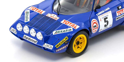 [ Back-order ] KYOSHO KS08130C 1:18 Lancia Stratos 1976 Tour de Corse #5 model car