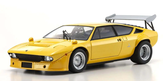 [ Back-order ] KYOSHO KS08445GY 1:18 Lamborghini Urraco Rally Yellow model car