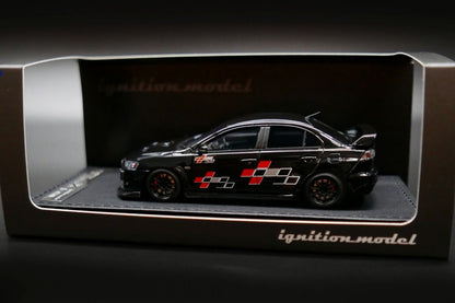 [Back-order] ignition model IG2570 1:43 Mitsubishi Lancer Evolution X (CZ4A) Black Metallic