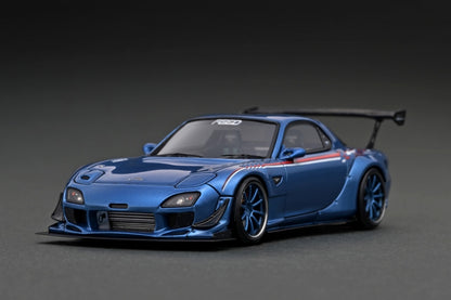 [Back-order] ignition model IG3021 1:43 FEED Afflux GT3 (FD3S) Light Blue Metallic