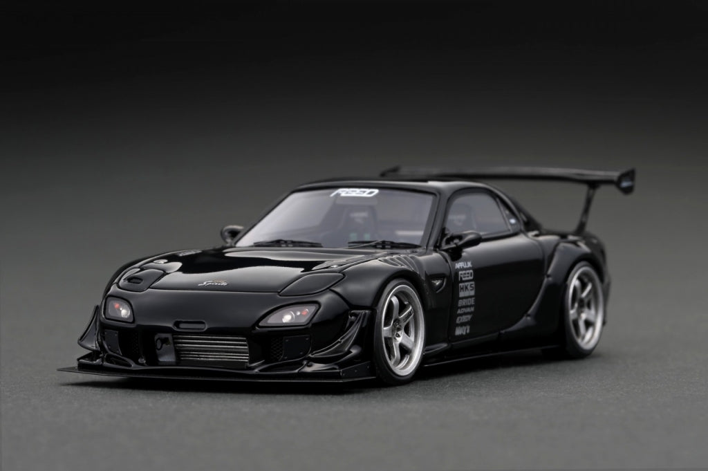 [Back-order] ignition model IG3025 1:43 FEED Afflux GT3 (FD3S) Black