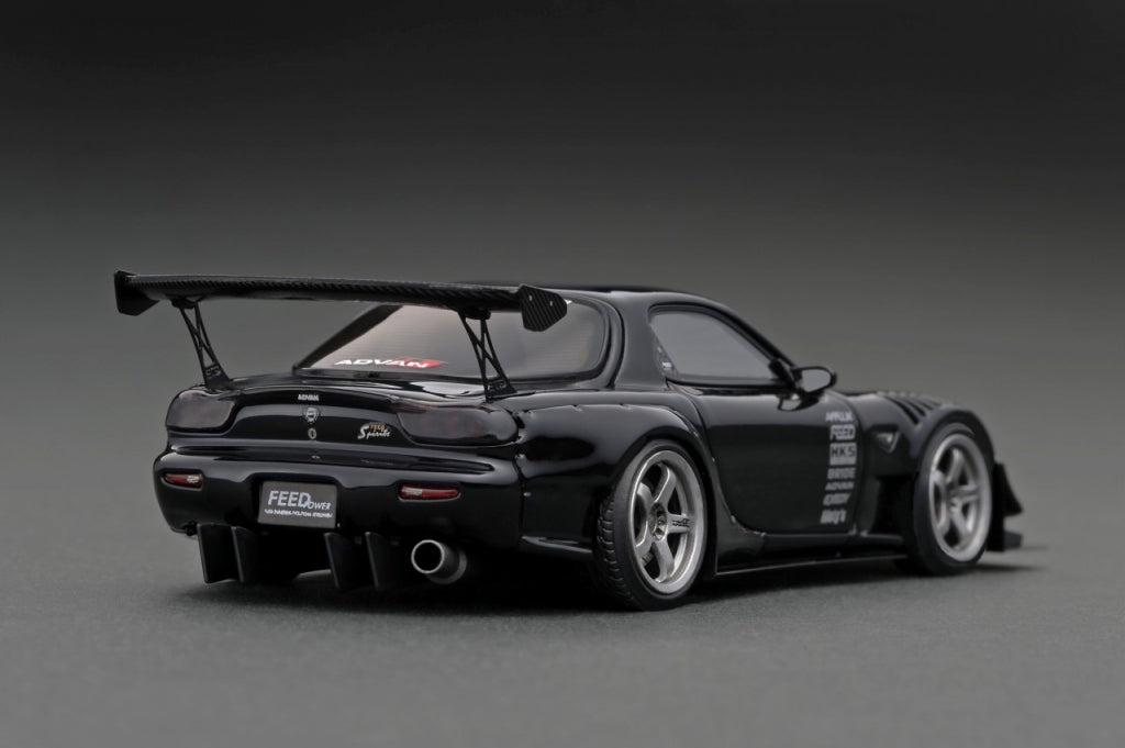 [Back-order] ignition model IG3025 1:43 FEED Afflux GT3 (FD3S) Black