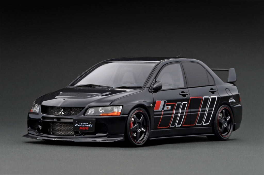 [Back-order] ignition model IG2375 1:18 Mitsubishi Lancer Evolution IX MR (CT9A) Black