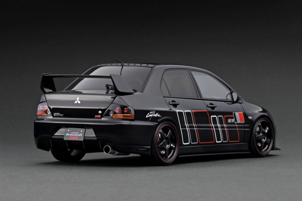 [Back-order] ignition model IG2375 1:18 Mitsubishi Lancer Evolution IX MR (CT9A) Black