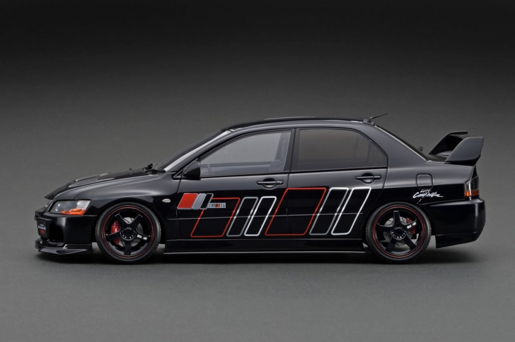 [Back-order] ignition model IG2375 1:18 Mitsubishi Lancer Evolution IX MR (CT9A) Black