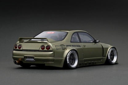 [Back-order] ignition model IG3035 1:18 PANDEM GT-R (BCNR33) Millennium Jade