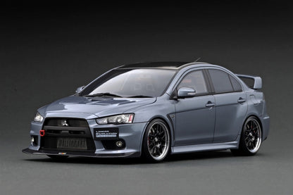 [Back-order] ignition model IG3210 1:18 Mitsubishi Lancer Evolution X (CZ4A) Gray Metallic