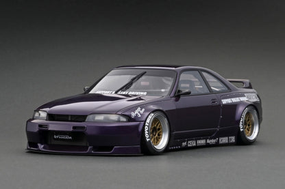 [Back-order] ignition model IG3032 1:18 PANDEM GT-R (BCNR33) Purple