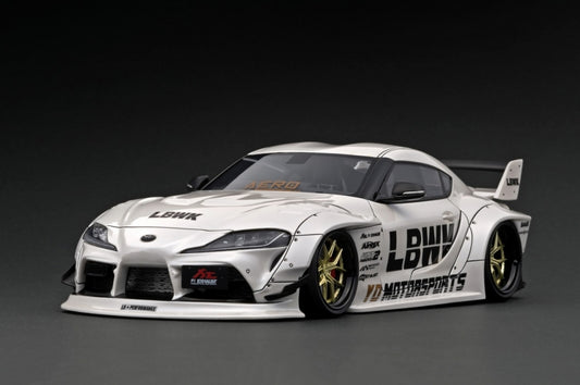 [Back-order] ignition model IG2653 1:18 LB-WORKS TOYOTA SUPRA (A90) White