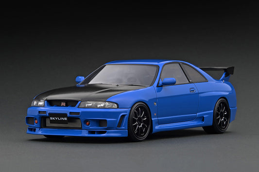 [Back-order] ignition model IG2780 1:18 Nissan Skyline GT-R (BCNR33) Blue