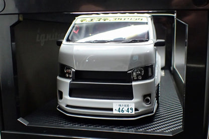 [ Back-order ] ignition model IG3120 1:18 TSD WORKS Hiace Gray